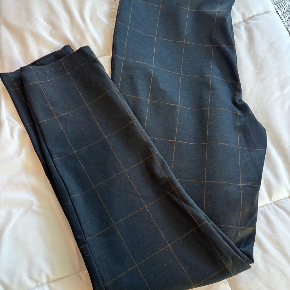 Jules & Leopold Dark Checkered Trousers